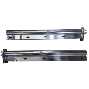GM3021 GBK Mud Flap Hanger, Straight, 1-1/8" Bolt Spacing, 30", 1 Pair