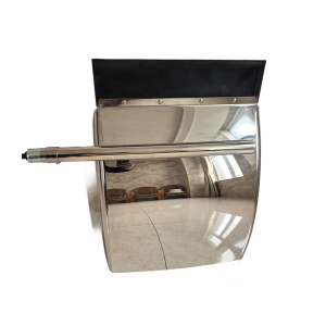 GM3039 GBK Quarter Fender Set, Stainless Steel with Tube Bracket, 24" x 29", 1 Pair