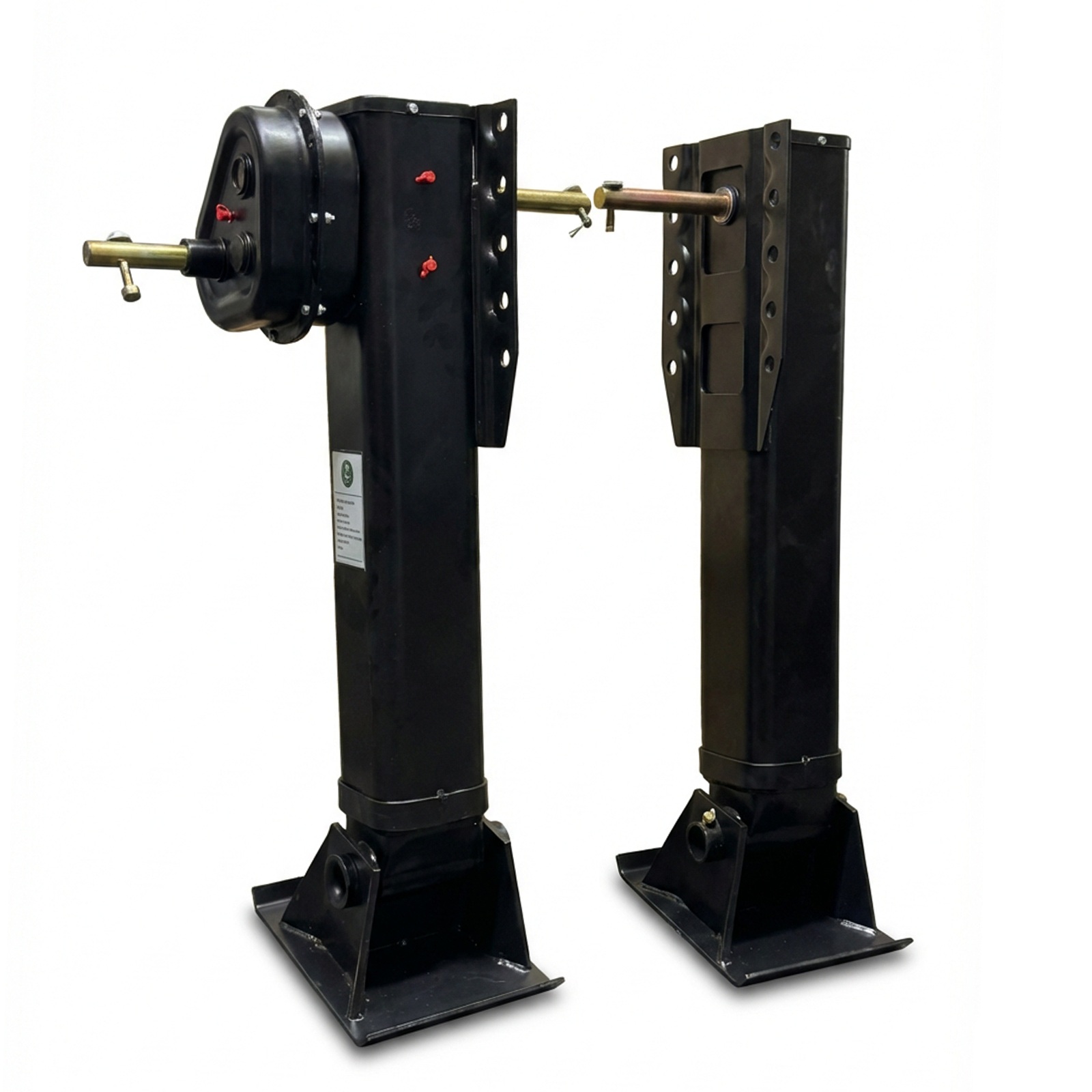 LG6517 GBK Trailer Landing Gear Set, Universal Mount, 60,000 lbs, 17" Travel