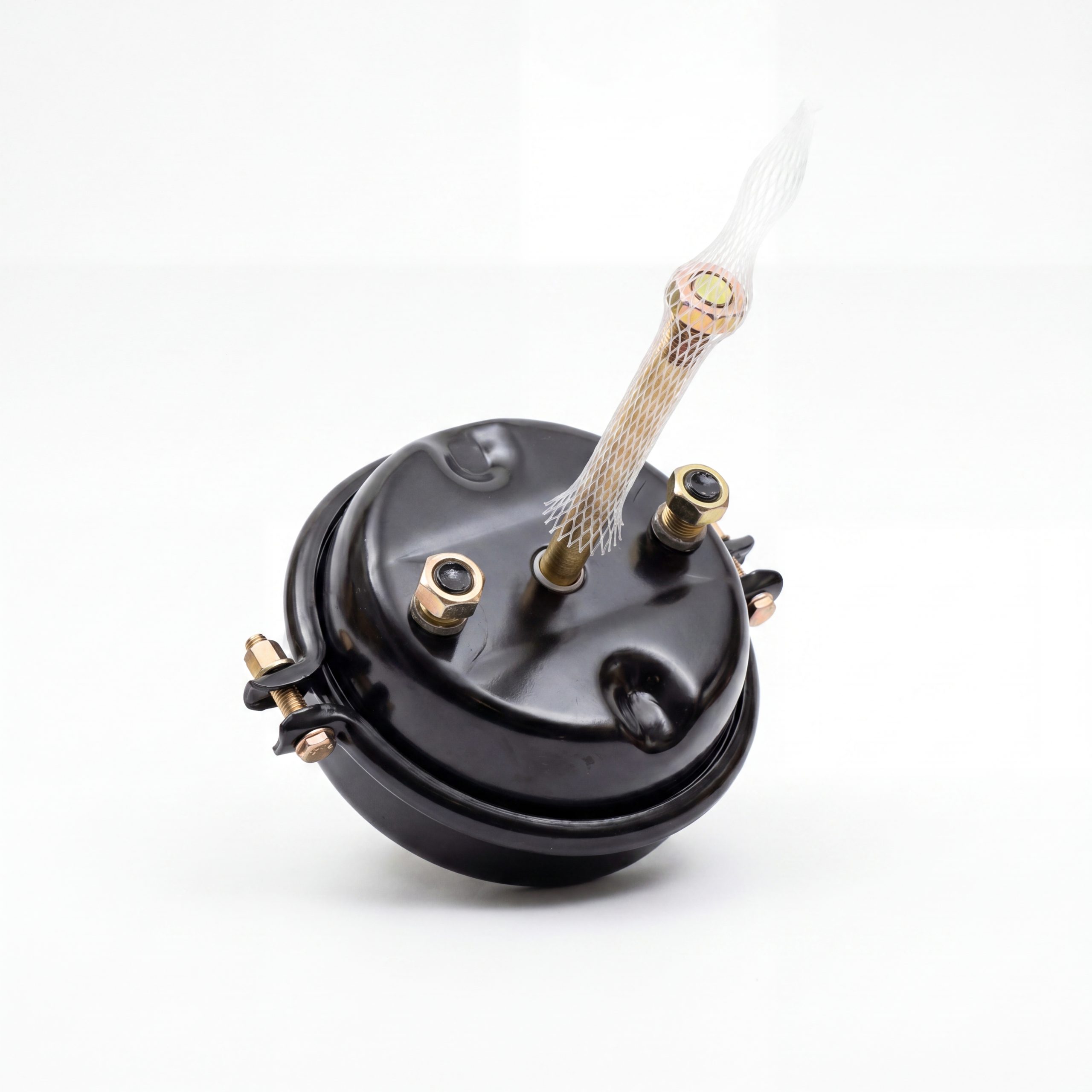 PAT-30 GBK Type 30 Service Brake Chamber, 2.5" Standard Stroke with Threaded Push Rod and Clevis Kit, Black Powder-Coated for Heavy Duty Semi Trucks and Trailers - Image 3