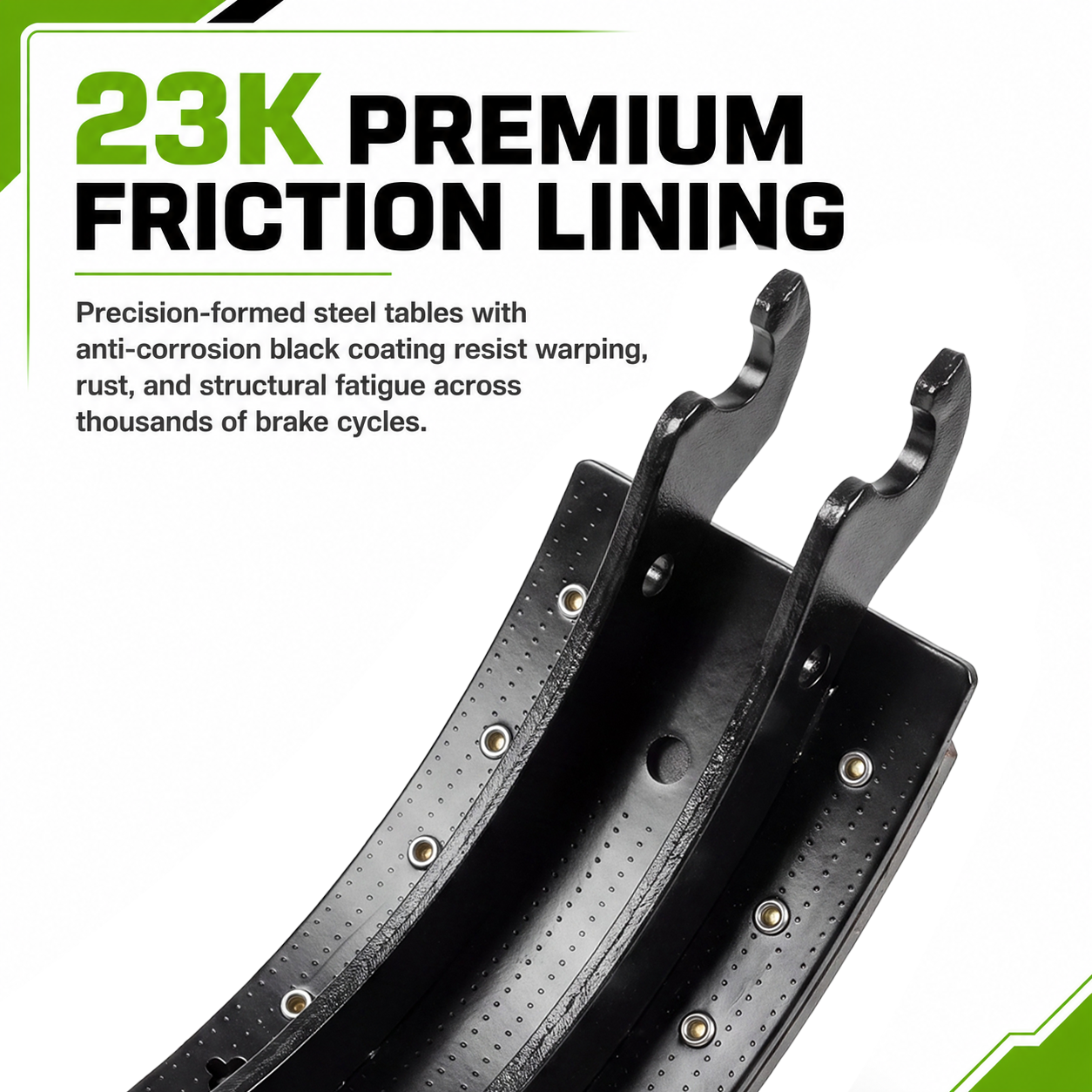 B-4725-23K GBK Brake Shoe Kit, 16.5" x 6", 23K, Eaton ES - Image 3