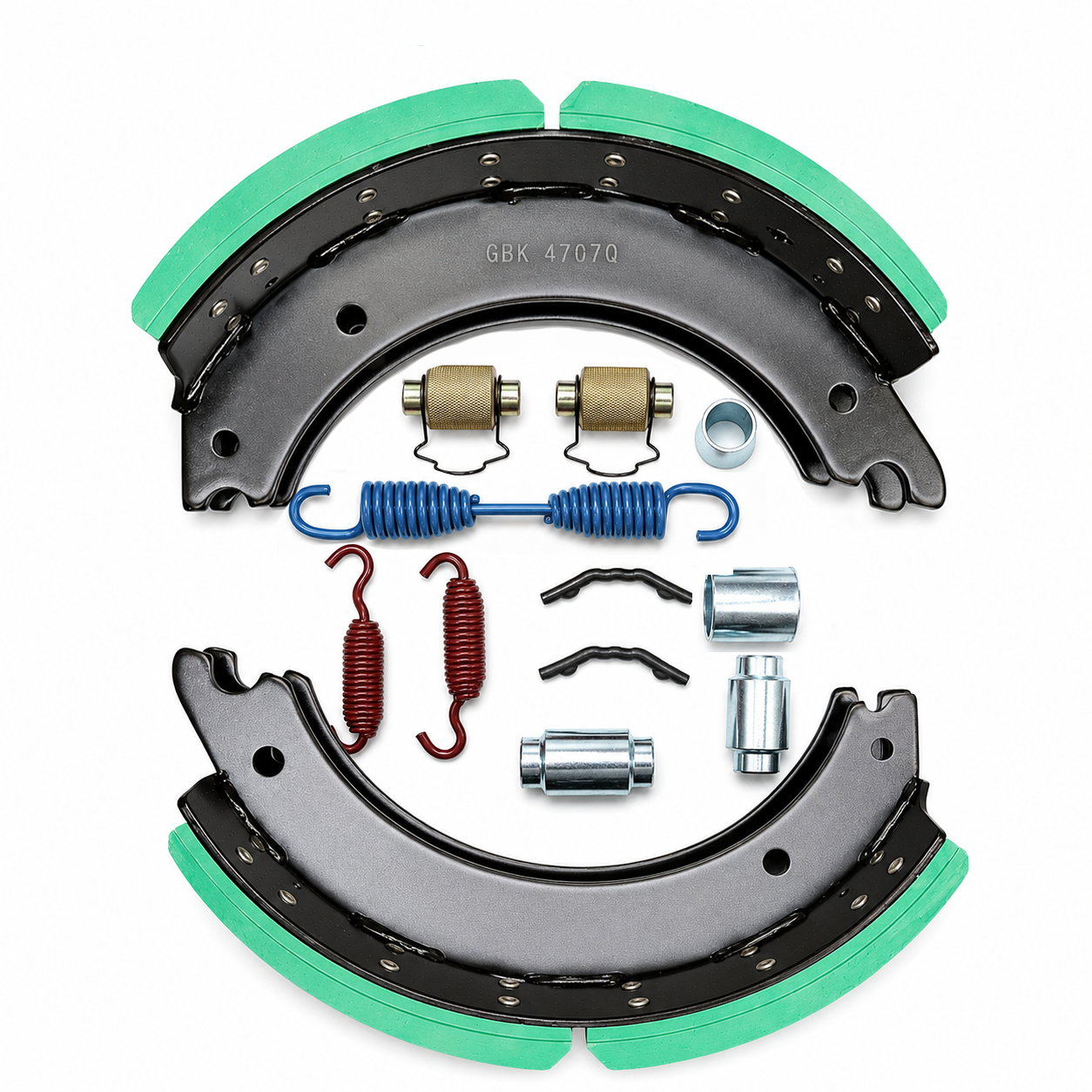 B-4707Q23K GBK Brake Shoe Kit, 16.5" x 7", 23K, Meritor Q Plus