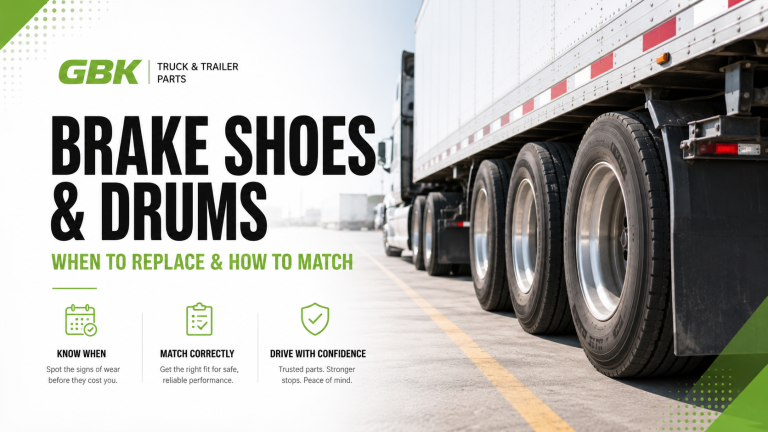 Brake Shoes & Drums: When to Replace and How to Match