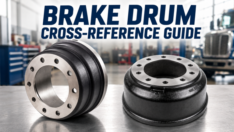 Semi-Truck Brake Shoe & Drum Cross-Reference Guide