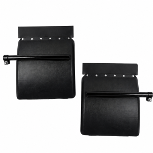 GC301 Black Poly Quarter Fender Set, 24" x 24"